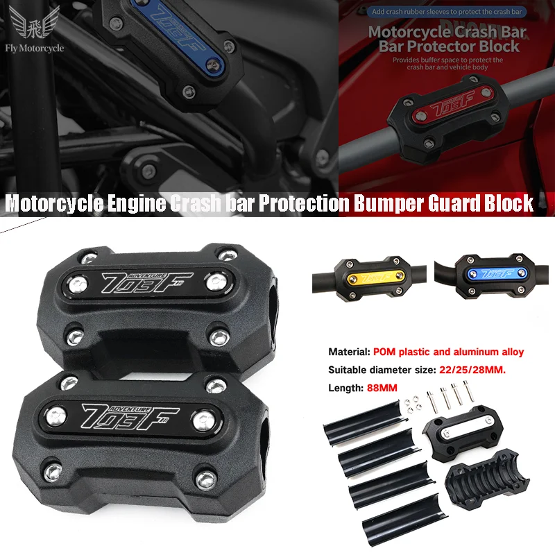 

For ZONTES 703F ADVENTURE 703 F 703F ADV 2024 2025 2026 Motorcycle Accessories Engine Guard Bumper Crash Protection