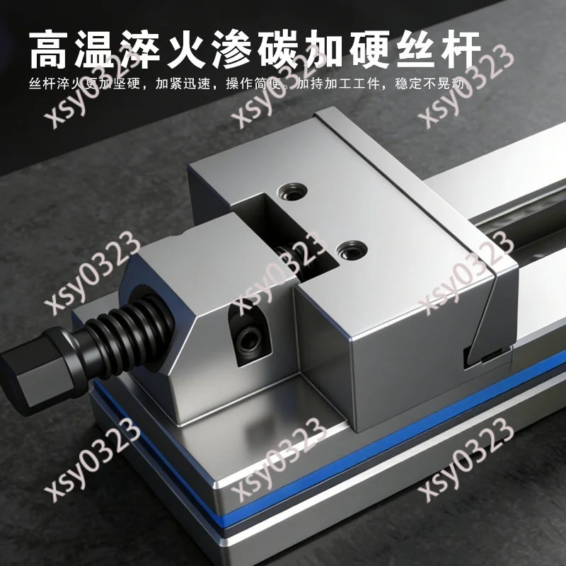 6 Inch GT853 CNC Milling Vise, High Precision Combined Bench Clamp for Machining Center Fixing Fixture