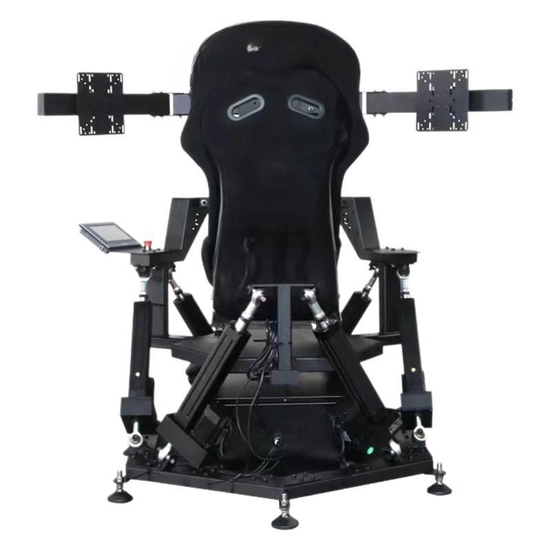 Plate-forme de simulation du degré de liberté, simulation de vol de course, conduite