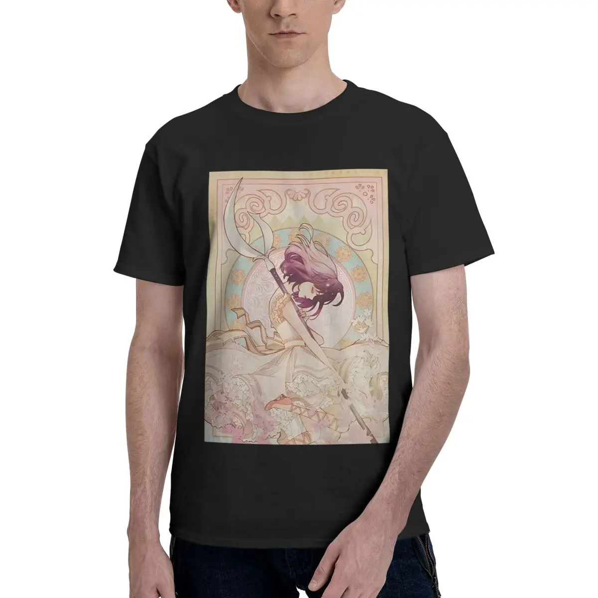 

Sailor For SATURN Print 100% Cotton Casual Breathable Confortable Manga New Gifts And T-Shirts Men's Shirt