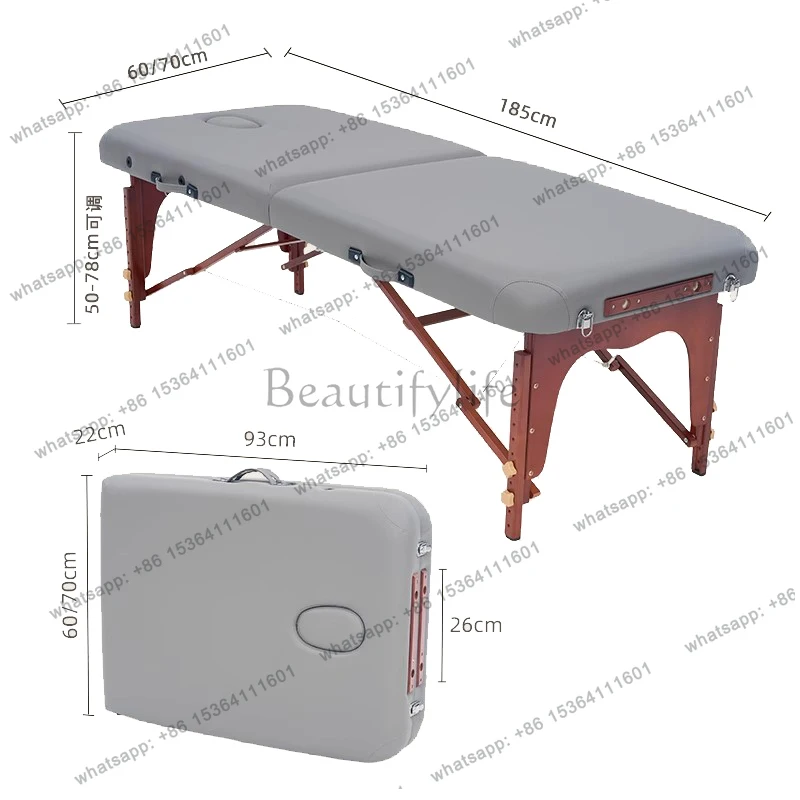 Aesthetic Professional Massage Bed Camastro Lash Portable Clinic Folding Bed Modern Luxury Lettino Per Massaggi Salon Furniture