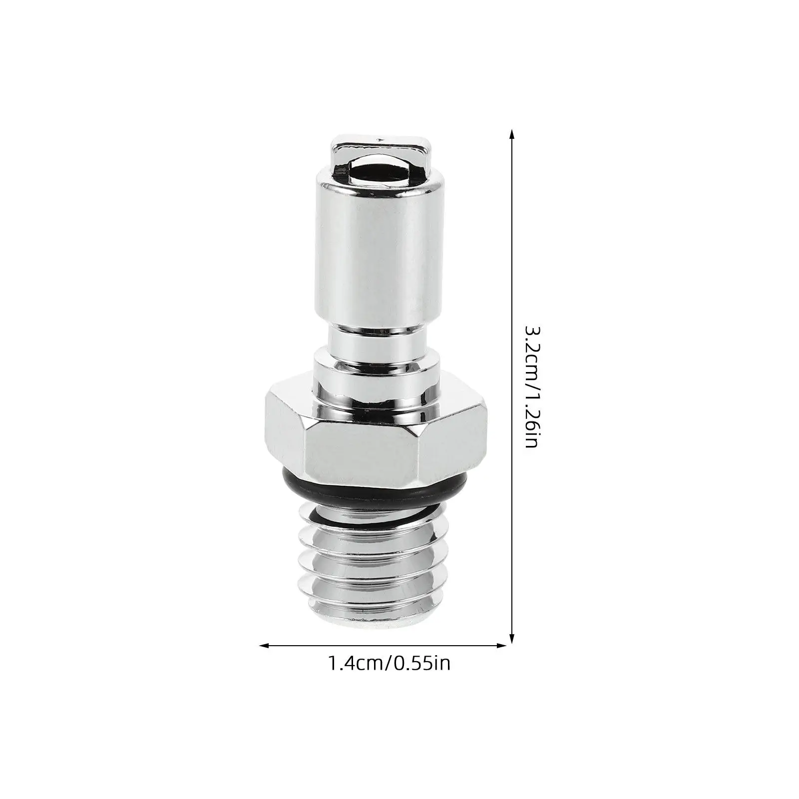 Scuba Hose Quick Connect Adapter Diving Inflator Valve Converter for Air Pump Inflatables High Integrity Broad