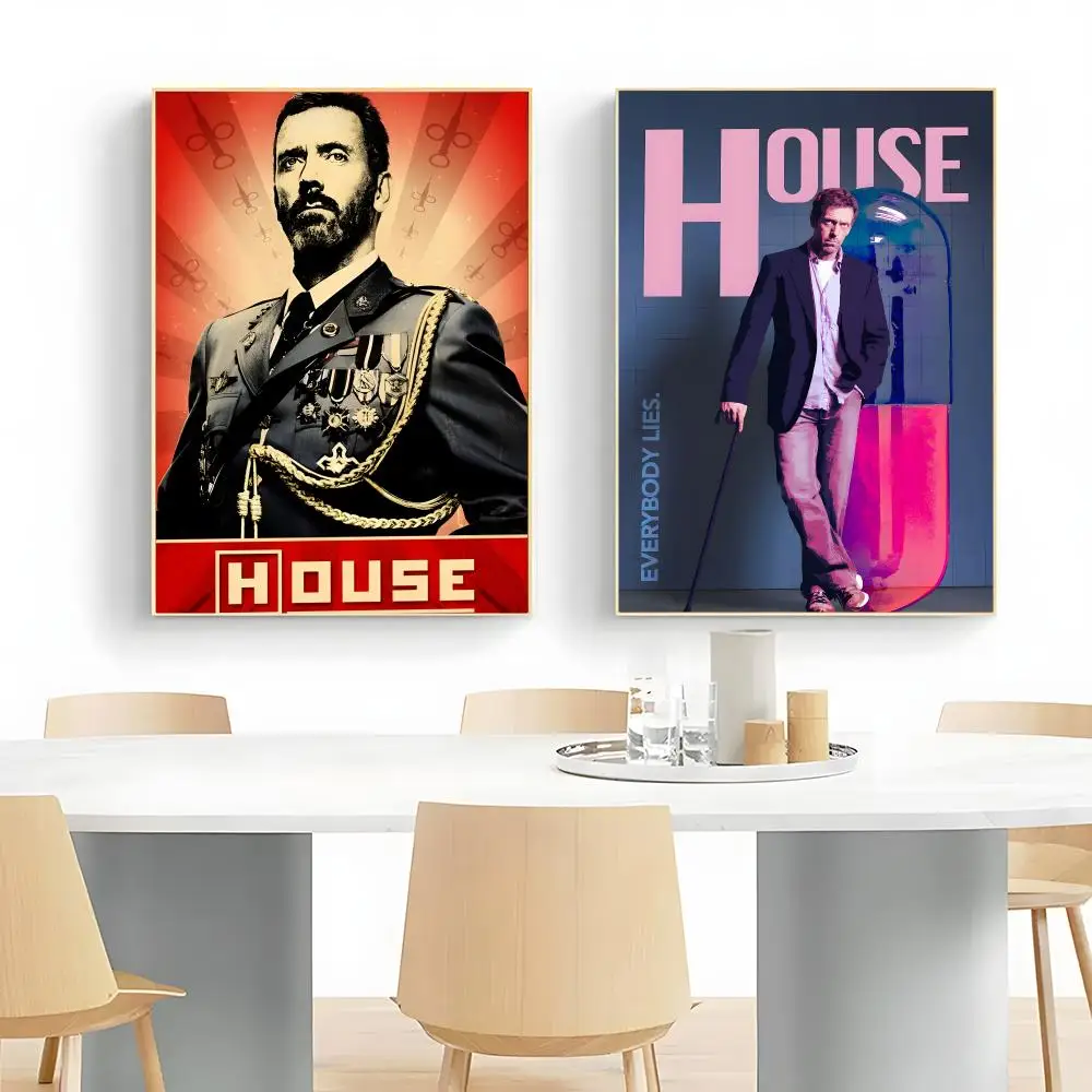 Sharp Medical Series H-House M.D Poster Wall Art Print Decorative Mural Home Decor Gift Unframed