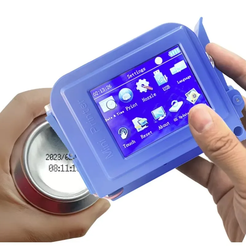 Best‑Quality 12.7mm Multilingual Portable Mini Handheld Inkjet Printer for Batch‑Coding Date Logo Printing Machine