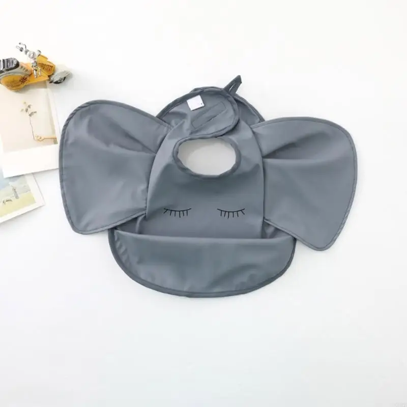 CORB Wipeable Burp Cloth Portable Foldable Adjustable Baby Bib for Newborns Infants