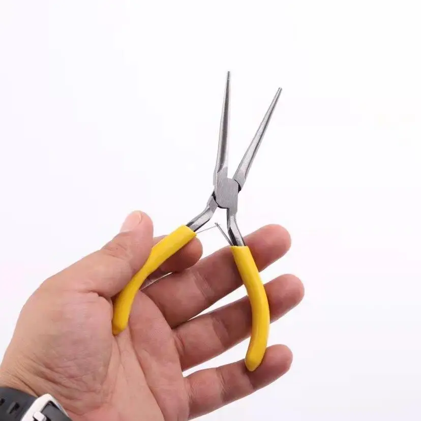 alicate-de-bico-fino-miniatura-extensivel-pequeno-sem-dentes-multifuncional-duravel-em-aco-carbono