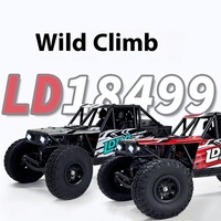 Ldrc Rc Car 18499 1/18 Remote Control  Climbing Car 4wd Professional Car Model Pipe Rack Vehicle For Boy Car Toy