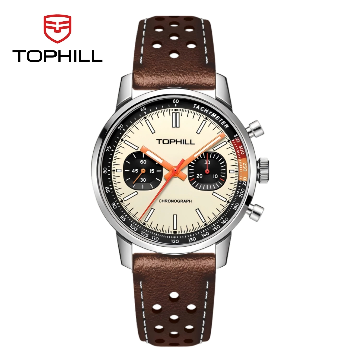 Chronograph Mechanical Watch Seagull 1963 - TOPHILL Horloge 1963 Chronograaf Mechanisch Polshorloge