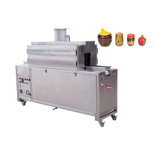 EPS-1A Automatic PET Can Labeling Machine Sleeve Shrink Label with Steam Heat Shrinking Tunnel