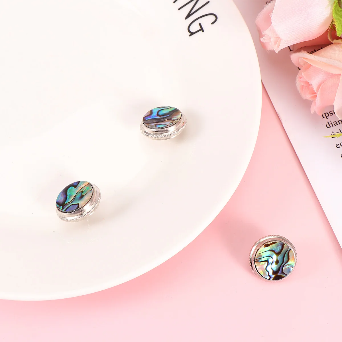 

3 Pcs Piston Button Valve Bell Cover for Trumpet Musical Instrument Accessories