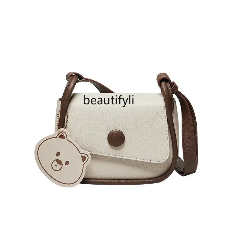 

Новая универсальная сумка-мессенджер yj, женская летняя Высококачественная нишевая кожаная женская сумка, белая маленькая квадратная сумка