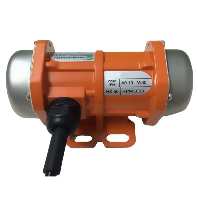 

60W 220V Vibrating Motor Adjustable Speed for Feeding Machine, Shotcrete Machine, Washing Machine Vibrating Motor - Single Phase