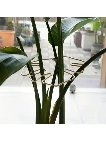 1Pc Large hanging plant stand, iron hooks, suitable for flowerpot decoration, indoor and outdoor use