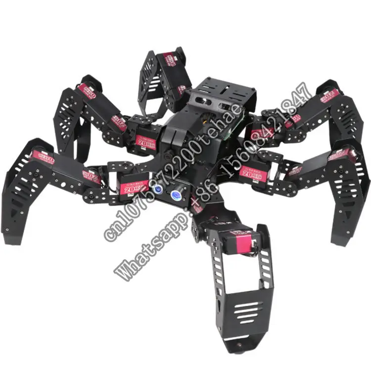 Hiwonder-AI Intelligent Vision Hexapod Robot, SpiderPi, Raspberry Pi, Programa Educacional