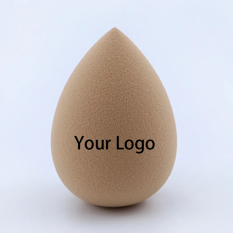 

200pcs Custom Logo Cosmetic Blender Make Up Sponge Private Label Latex Free Makeup Blender Sponge Foundation Beauty Cosmetic