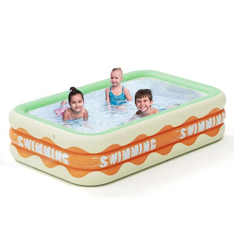 Inflatable Swimming Pool Family Adult Inflatable Pool Children's Baby Swimming Pools Summer Outdoor Indoor Bathtub Water Pool