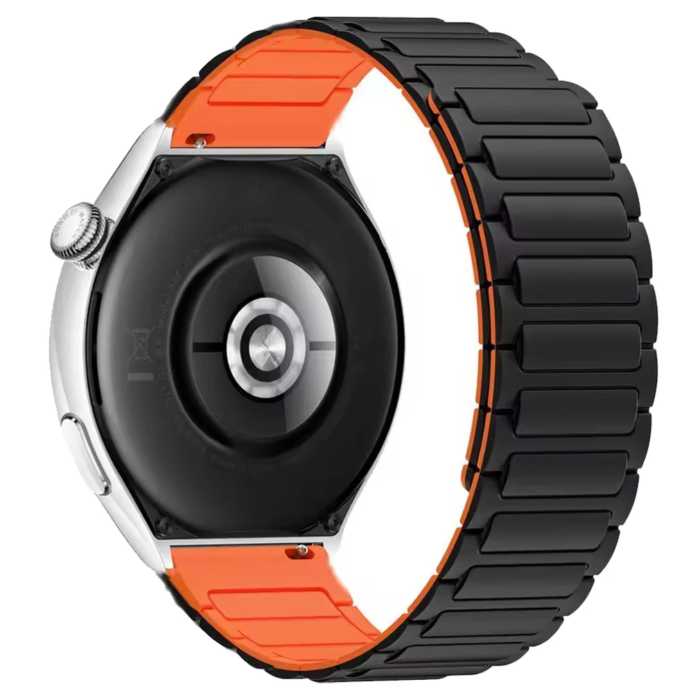 22mm Magnetic Silicone Strap for Huawei Watch GT6 Pro GT5 GT4 46mm Replace Band Bracelet for Samsung Galaxy Watch 3 45mm Gear S3