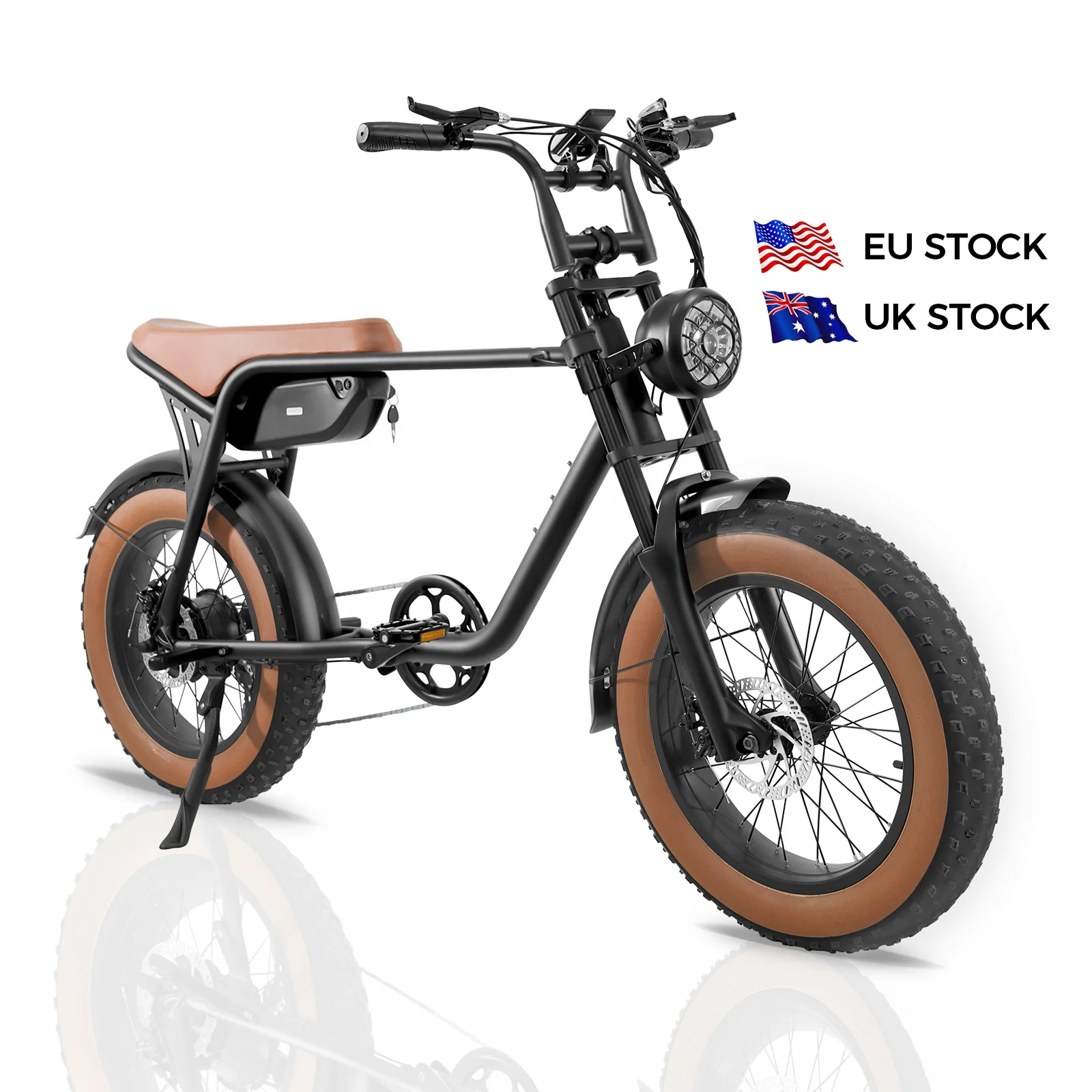 

250W/500W/750W 48V 15Ah 20 inch electric bicycle fat tires