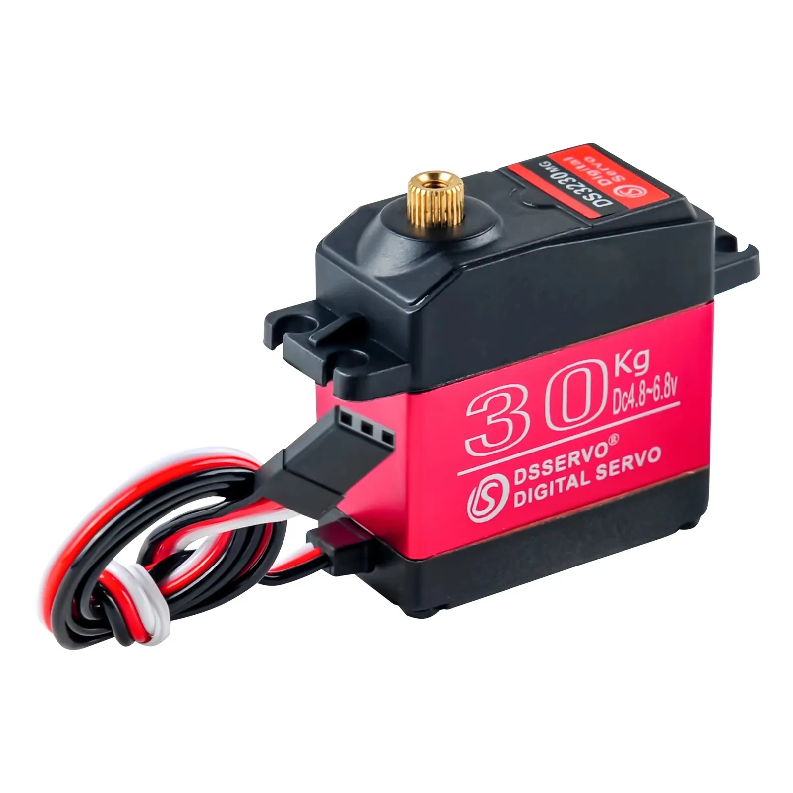 

30kg High Torque Digital Servo 6V DS3230 270 Degree Waterproof IP66 with 25T Servo Arm for RC Models