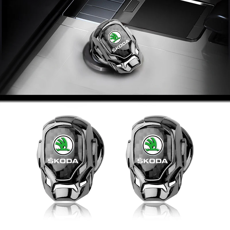 Auto Accessories Car One-Click Start Buttons Protective Cover For Skoda Octavia octavia kodiaq Karoq Kodiaq superb karoq VisionS