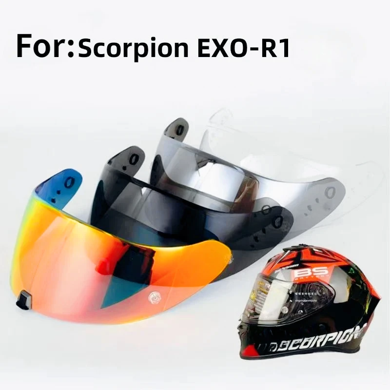 

Козырек для мотоциклетного шлема для Scorpion EXO-R1 Fabio/1400/520, подушка безопасности, трековые линзы для шлема, козырьки
