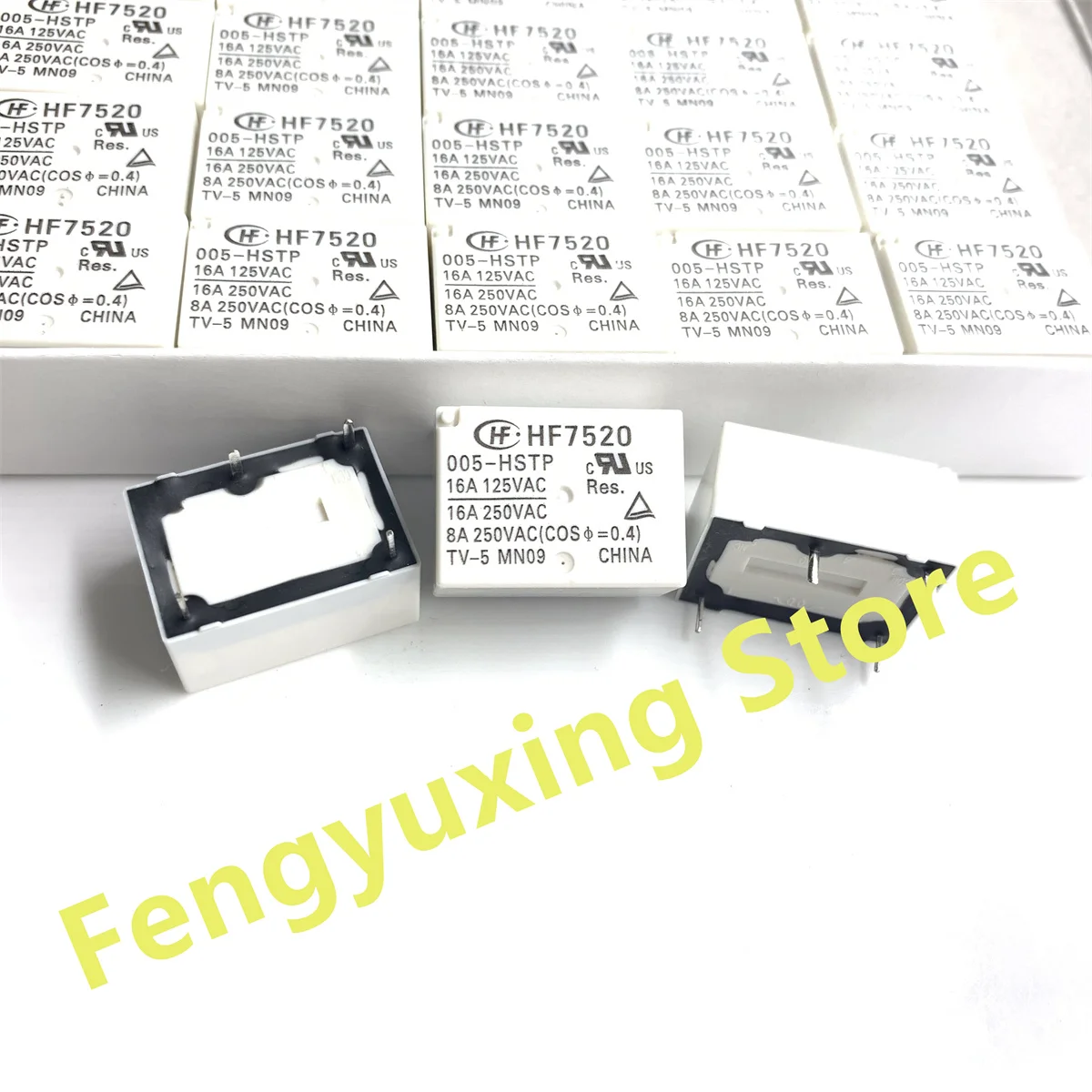 New original HF7520 005-HSTP 4-pin 16A 5V set of normally open Hongfa relays