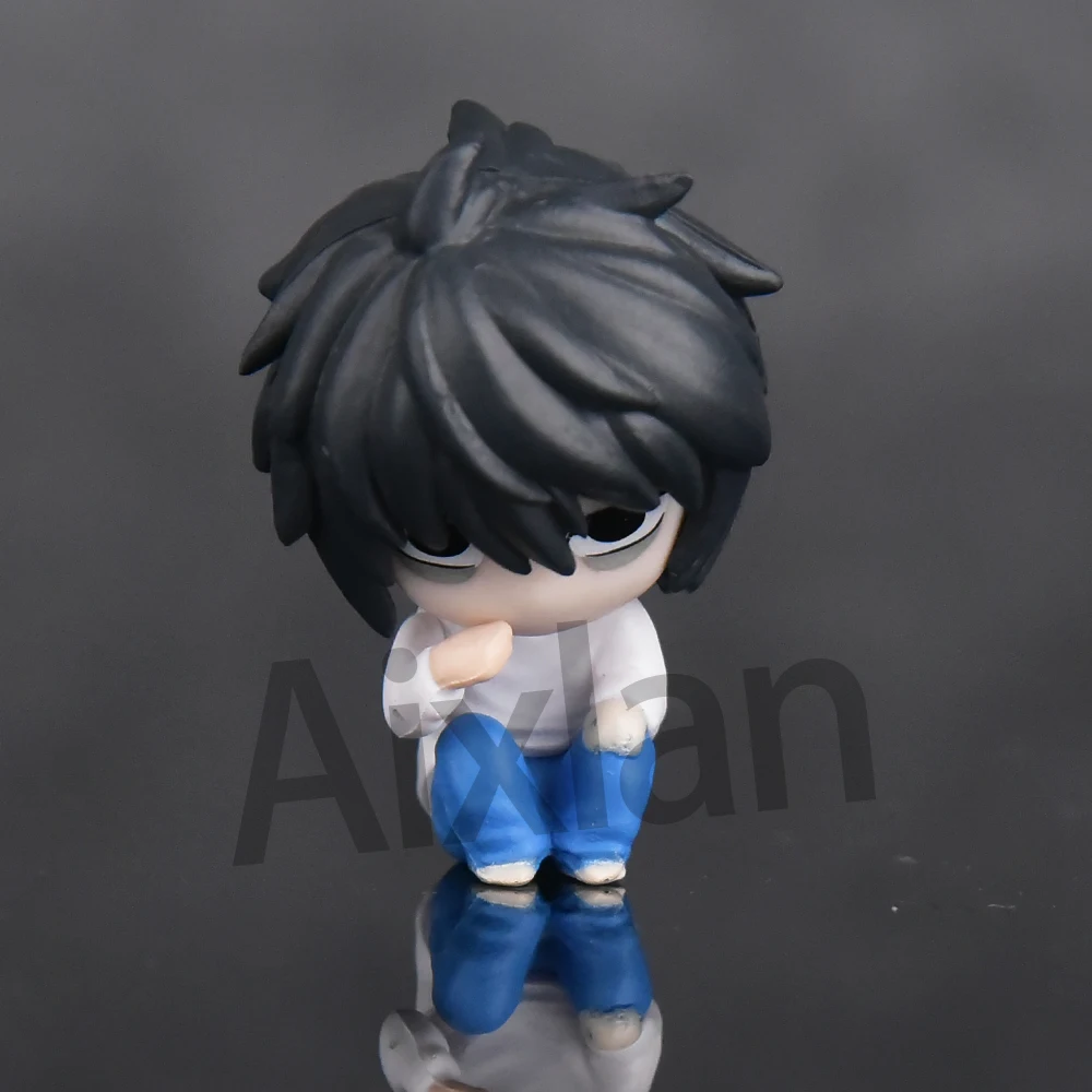 Aixlan DEATH NOTE Figure Yagami Light 4cm MisaMisa Rem PVC Action Figure Amine Birthday Gift Collectible Figurine