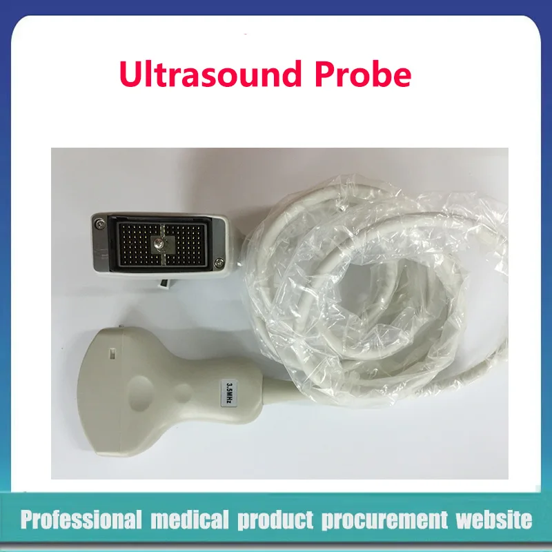 Compatible ALOKA Convex Ultrasound Transducer Probe UST-934N-3.5 for SSD-500/620/625/630/633/650/650L/1100 /Prosound 2