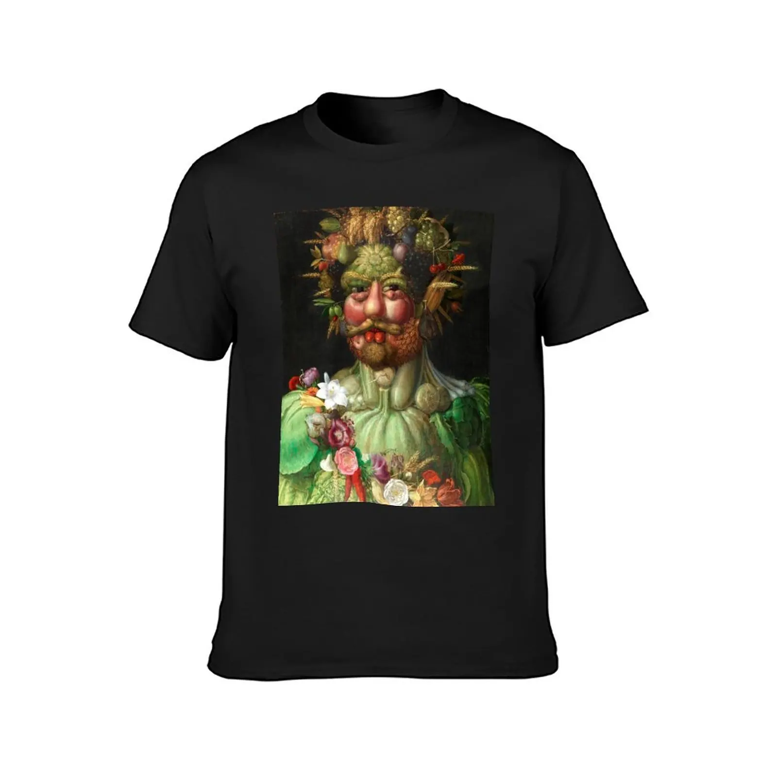 Rudolf II as Vertumnus by Giuseppe Arcimboldo, 1591 T-Shirt sublime boys animal print vintage plain Men's t-shirt