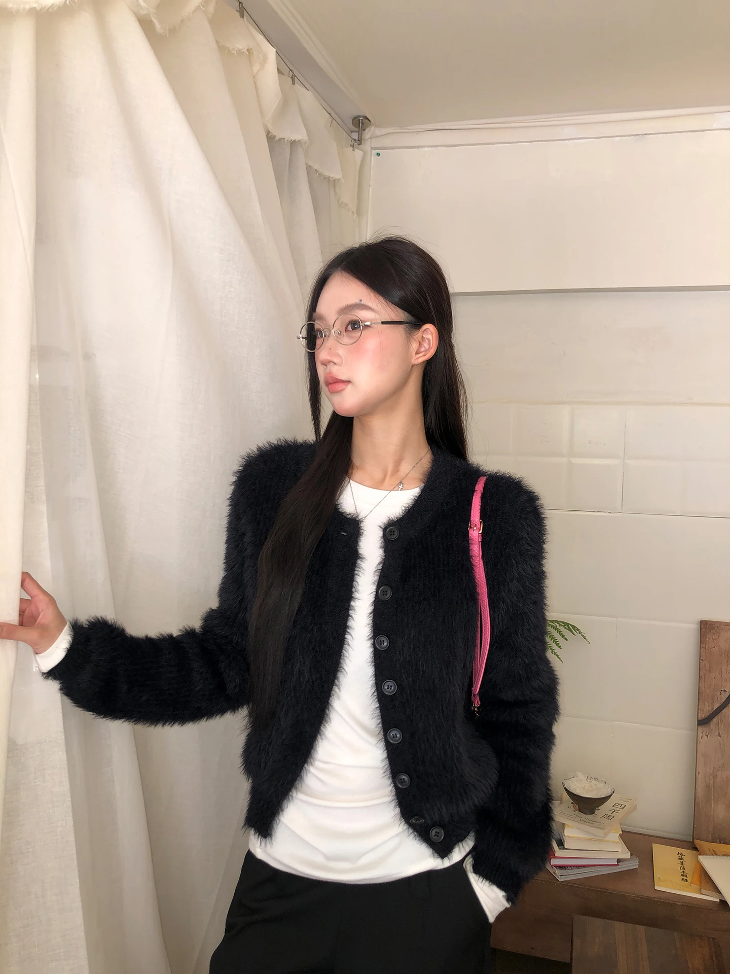 

ort Fem Bla Fur Coat Korean Sle Cotton Jaet Autumn New Arrival G Red Person Gallery Warmth Ladies ort Coat