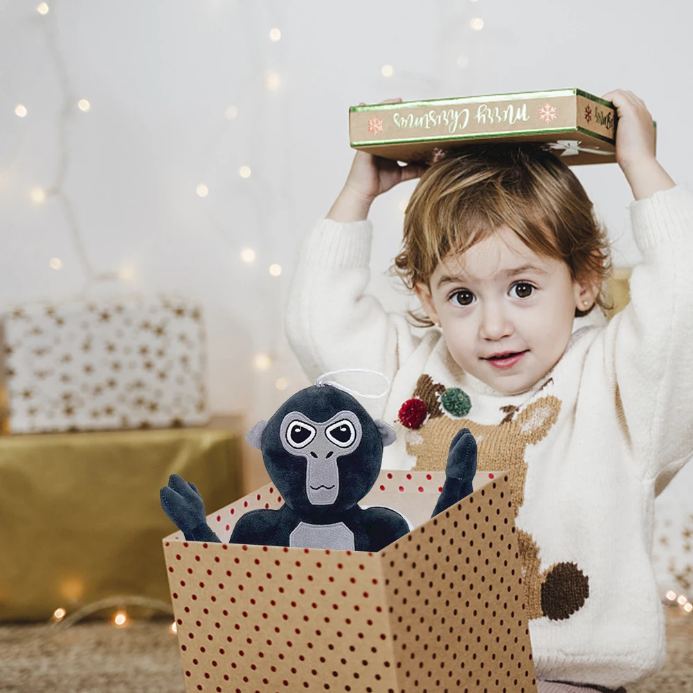 

Gorillas Plush Toy Game Peripheral Stuffed Animal Plushies Toy Stuffed Doll Birthday Gift for Kids Boys Girls