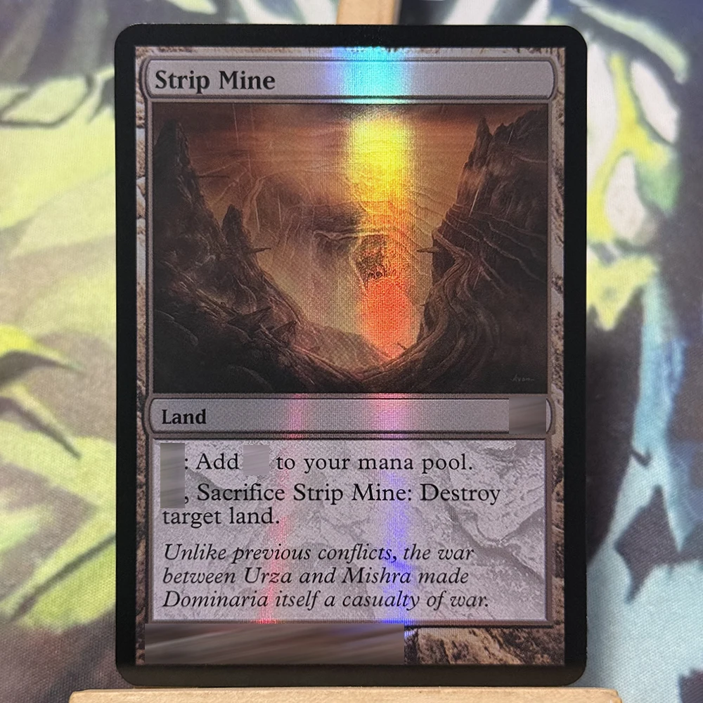 Foil DIY Cards From the Vault Ancient Tomb Lotus Gifts Ungiven Skullclamp Sol Ring Trinisphere Vesuva Berserk TCG Gifts - Image 2