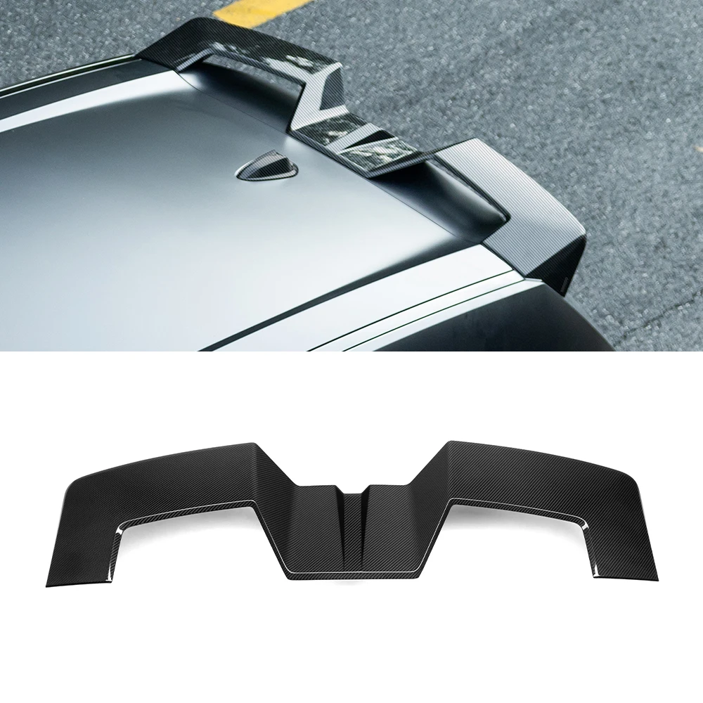 SOOQOO Style Aerodynamic Top Spoiler Wing Fits for BMW XM G09 2022+ Autoclave Prepreg Dry Carbon Fiber Metal Mold