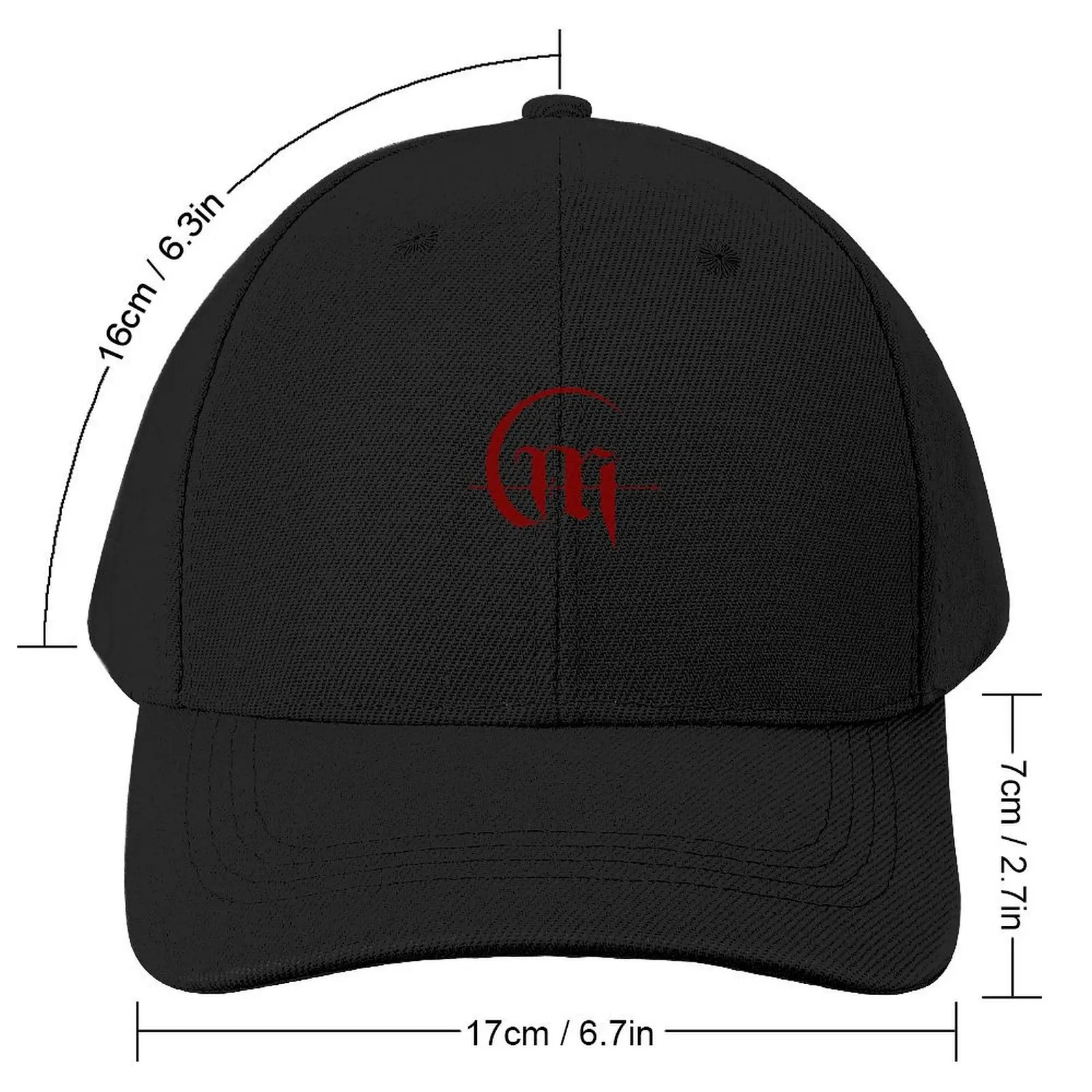 Moonbyul Dark Side of The Moon Logo Baseball Cap Luxury Man Hat tea Hat funny hat Sunscreen Women Men's