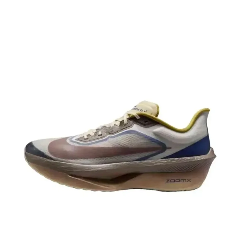 

Unisex Nike Zoom Fly 6 Carbon Plate Men Women Grey Color Durable Cushioning Thick Platform Athletic Running Shoes HV4366-072