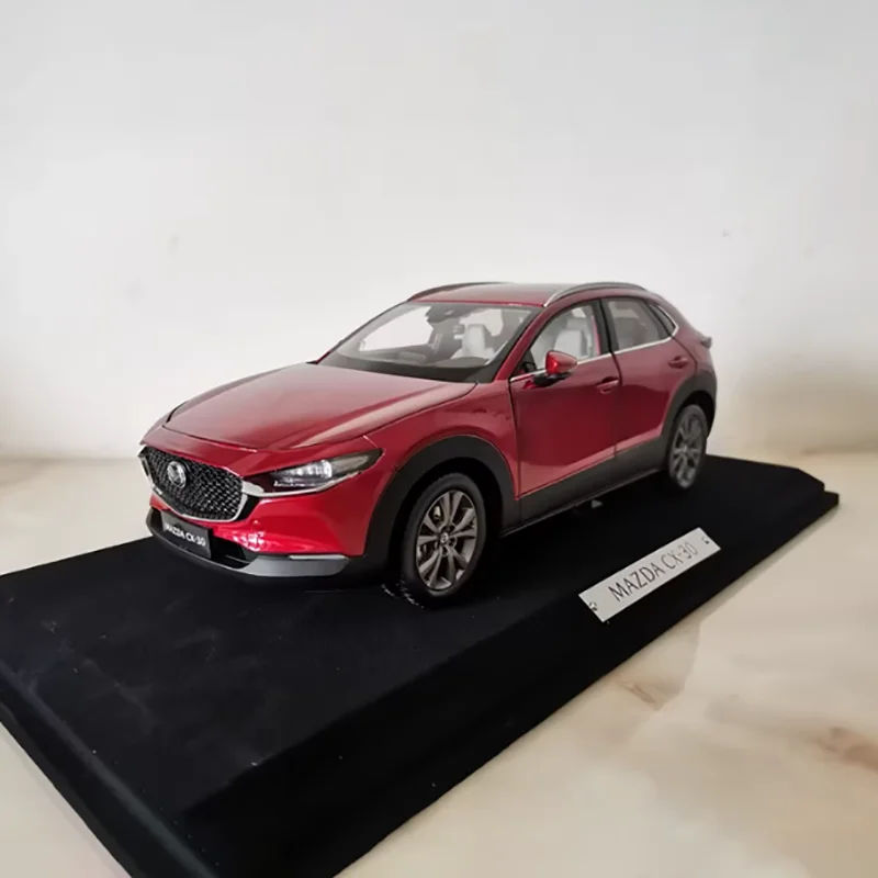 No Acrylic box） 1/18 Scale CX-30 SUV Off-road Vehicle Alloy Car