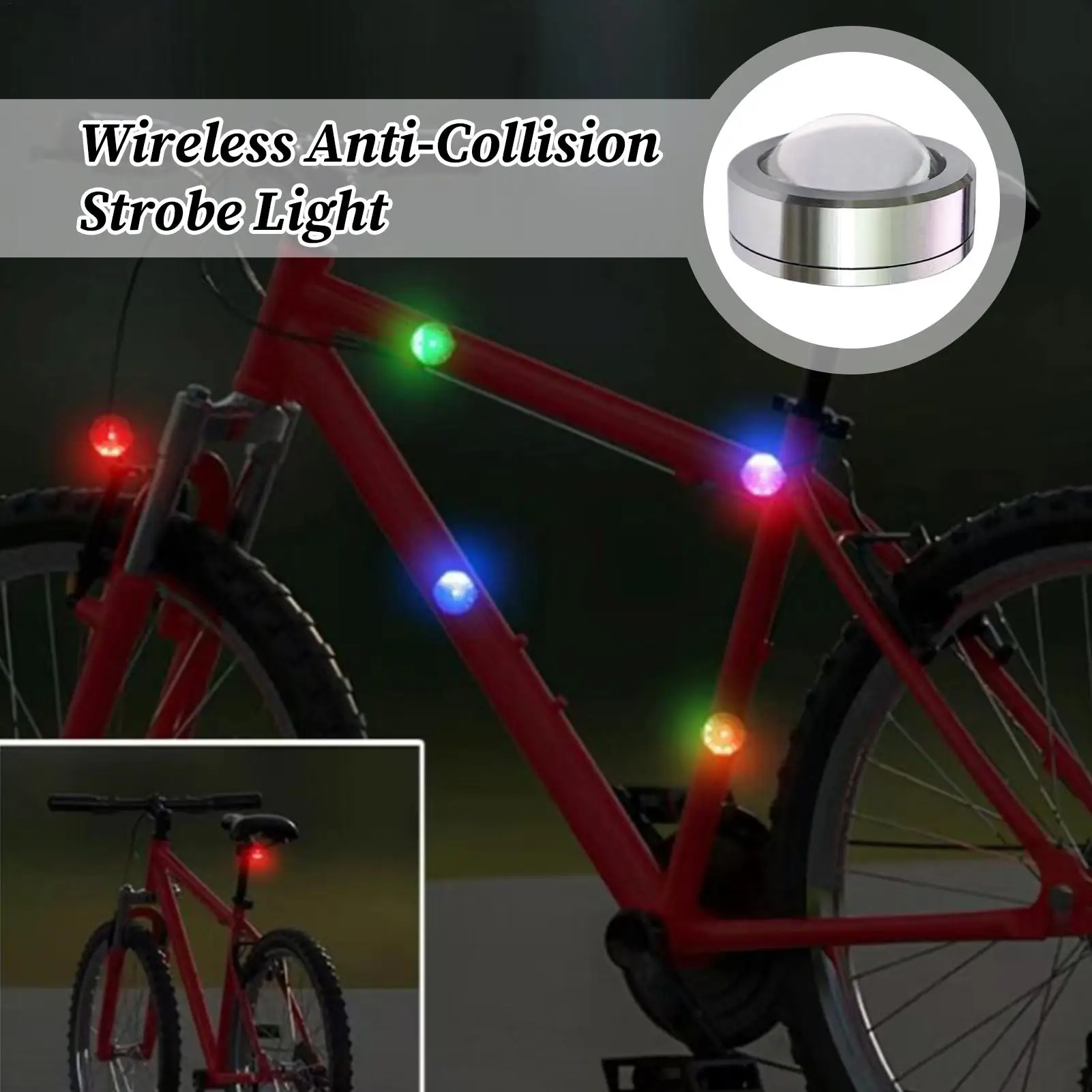 Bikes Flashing Lights Intelligent Vibration Activation LED Cycling Accessory Colorful LED Ambient Car Interior Light For Truck