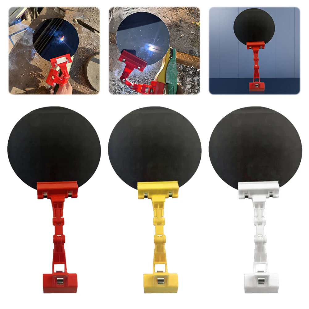 

Clip-On Universal Round Shading Cover Adjustable Angle Handheld Welding Cover Eye Protection Protective Shield for Welding Torch