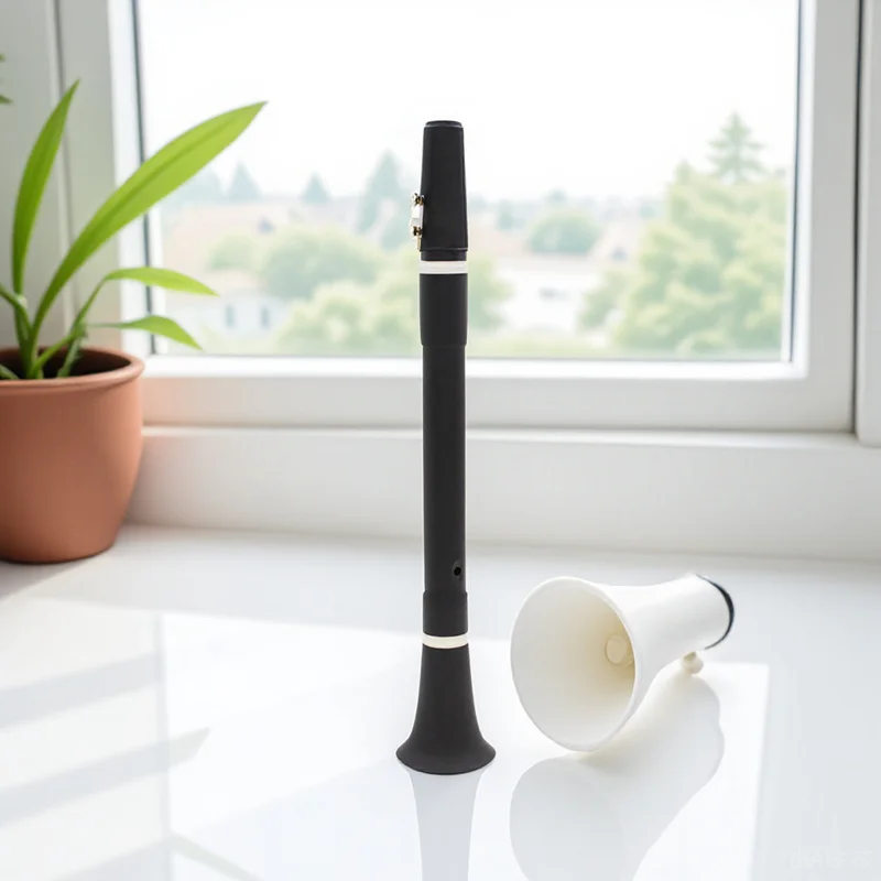 

Mini Clarinet Practice Beginner Wind Instrument for Beginners Miniature Black Keyless