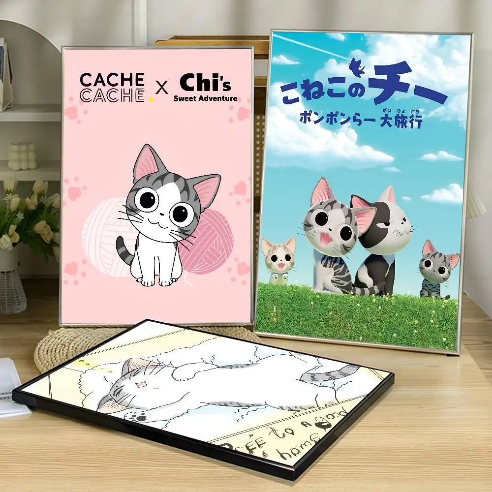 Chi Sweet Hom Anime Poster Waterproof Wall Art Sticker For Bar Vintage Room Decor High Quality Print Gift