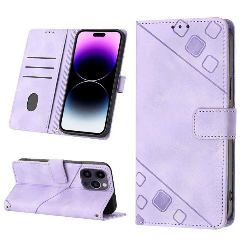 Business Wallet Flip Leather Case For Moto G Play Power Pure Stylus G13 G23 G32 G52 G53 G62 G72 Card Insertion Book Cover