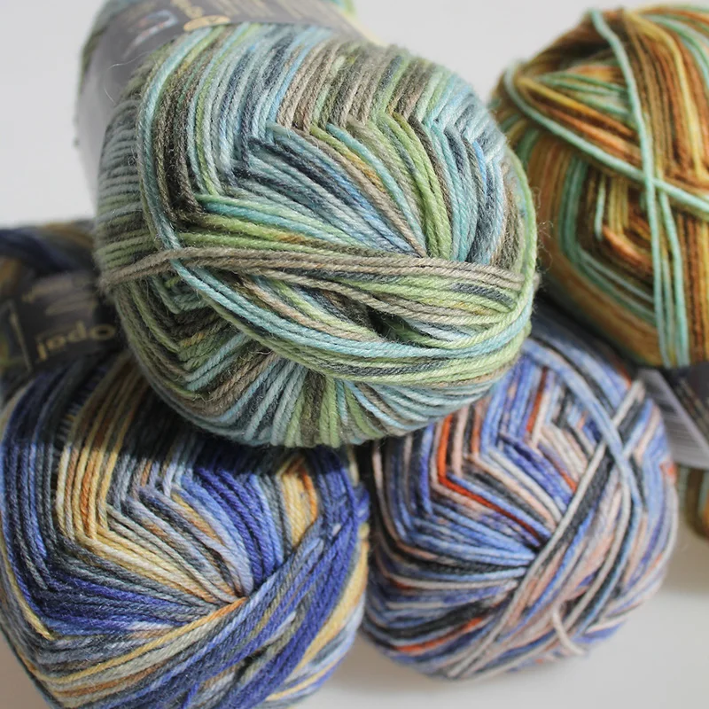 1*100g ball Opal Vincent Van Gogh  75% wool, 25% polyamide/ Nylon  socks knitting yarn