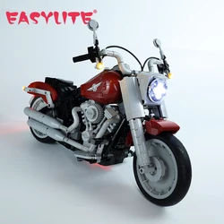 EASYLITE LED Light Set For 10269 Fat Man Motorcycle Blocks Set DIY Toys Blocks Bricks Only Lighting Kit Not Include Model