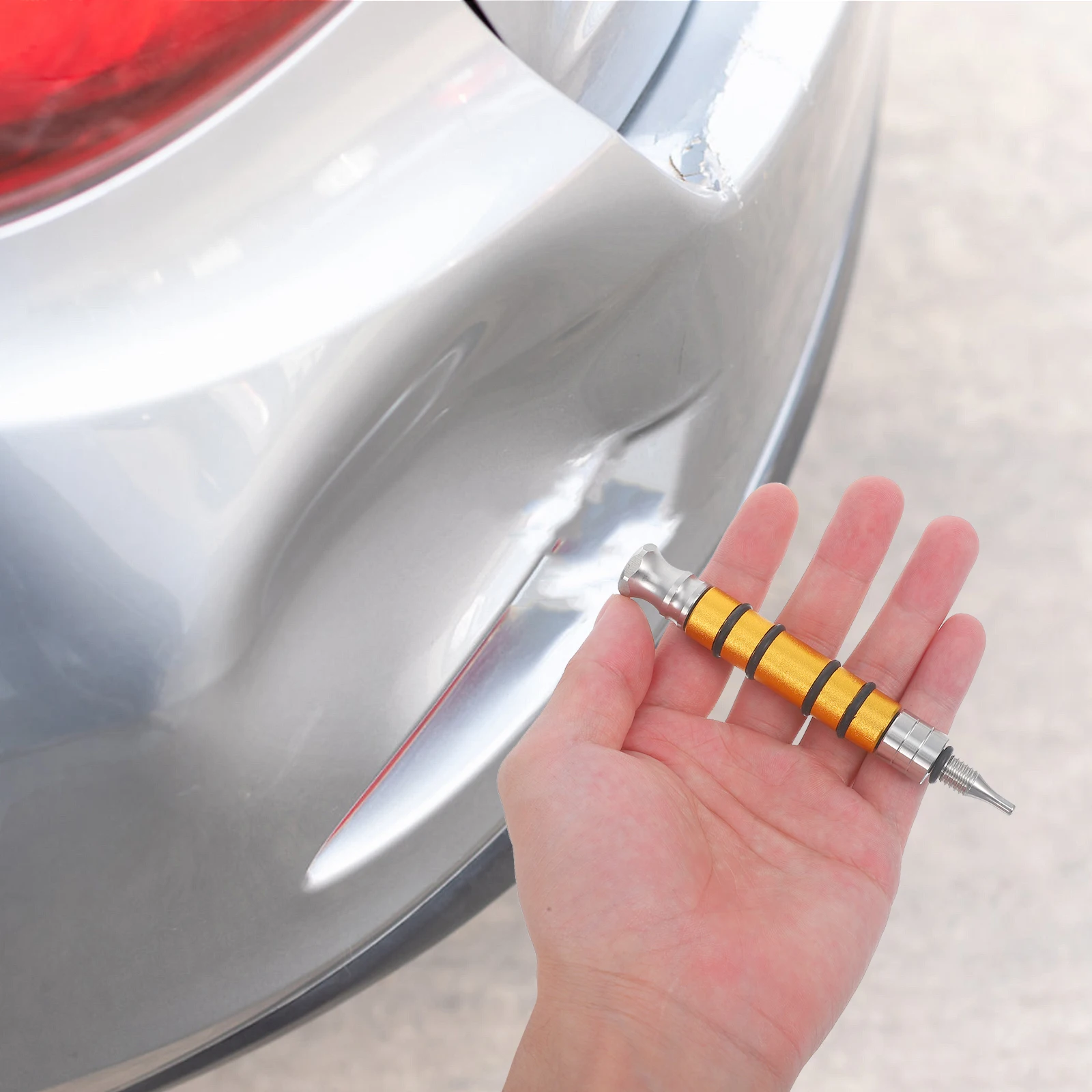 

Pen Hammer Body Tools Steel Material Efficient Operation Yellow Kits Automotive Solutions Small Remover Tool