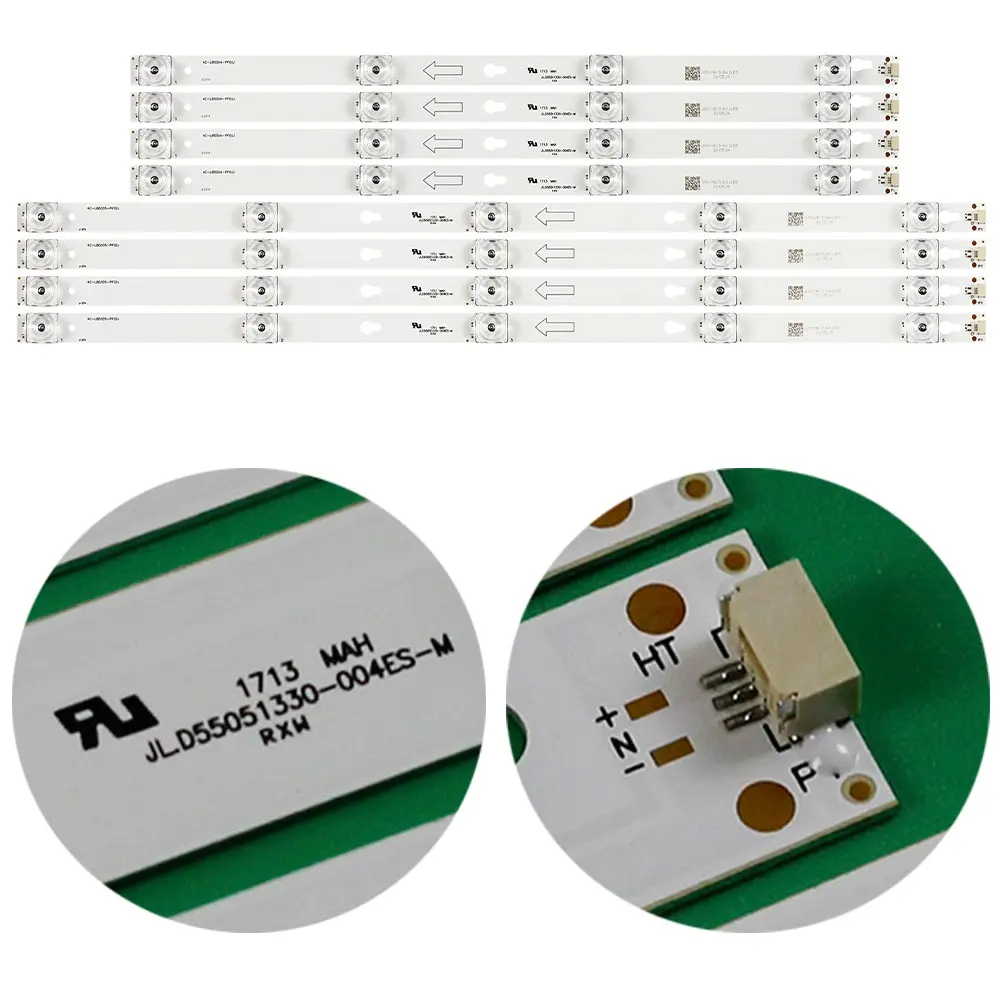 

LED Backlight strip(8) L55S4900FS L55S4900 TOT 55D2900 L55P2 L55E5800A 55S403 55S405 55S401 U55P6006 55UC6426 4C-LB5504