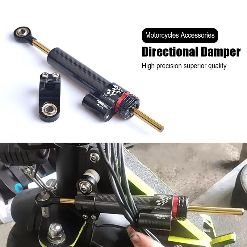 

Applicable Universal Motorcycle Reverse Installation Style Steering Stabilize Damper Bracket Mount Aluminium Modified Accessory