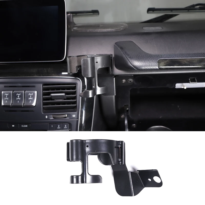 For Mercedes-Benz G-Class W463 2007-18 Car Central Control Multifunctional Mobile Phone Holder Water Cup Holder Car Accessories