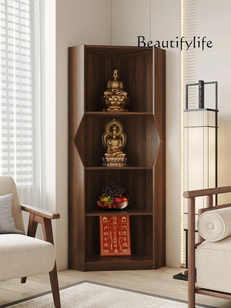 

BJ Buddhist Shrine Cabinet Offering Table Bodhisattva Offering Table Buddha Statue, Solid Wood God Of Wealth Cabinet For Househo