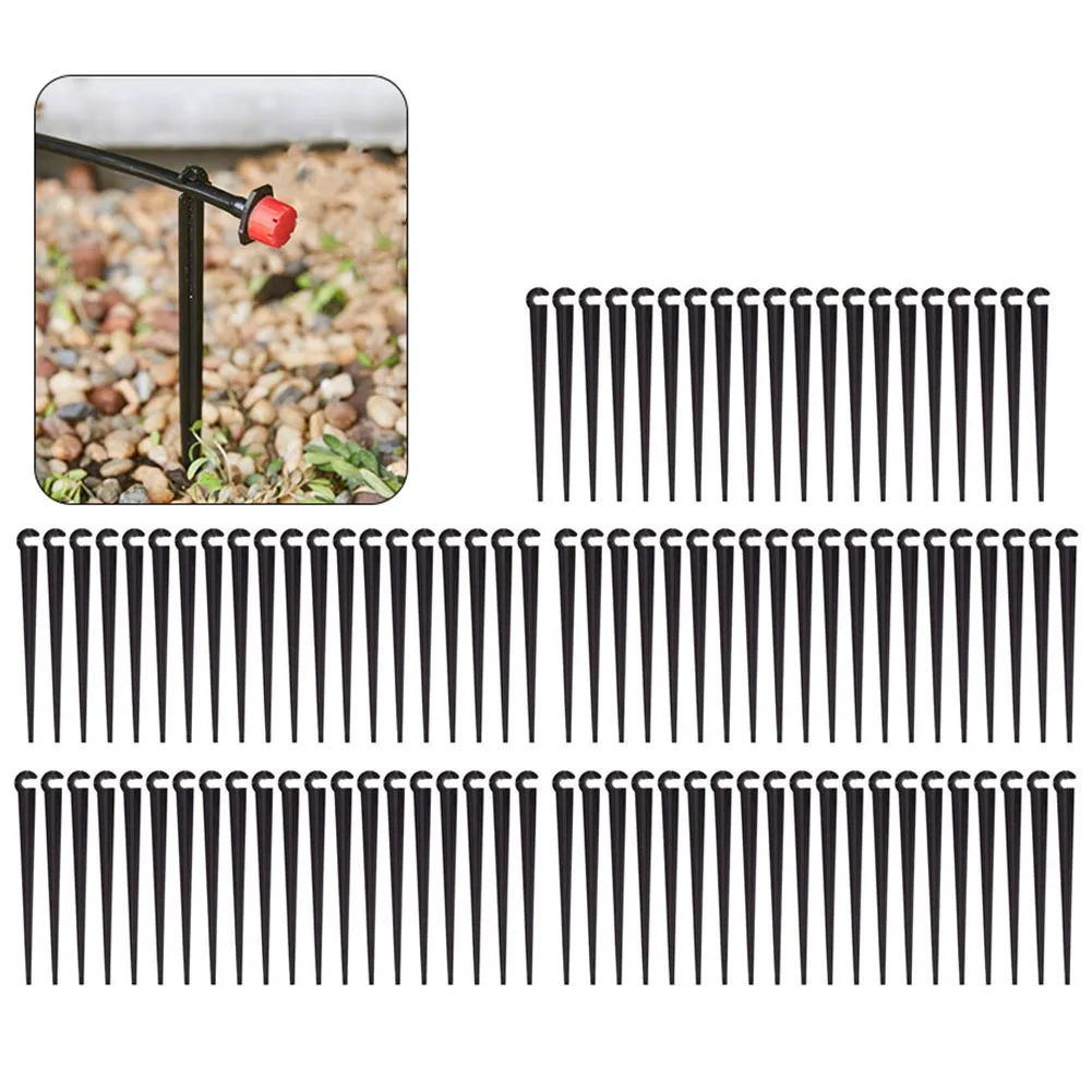 Piquets de stabilisation sécurisés pour tuyaux d'irrigation, ancrages pour tuyaux, piquets d'irrigation de jardin, construction pour un débit d'eau stable