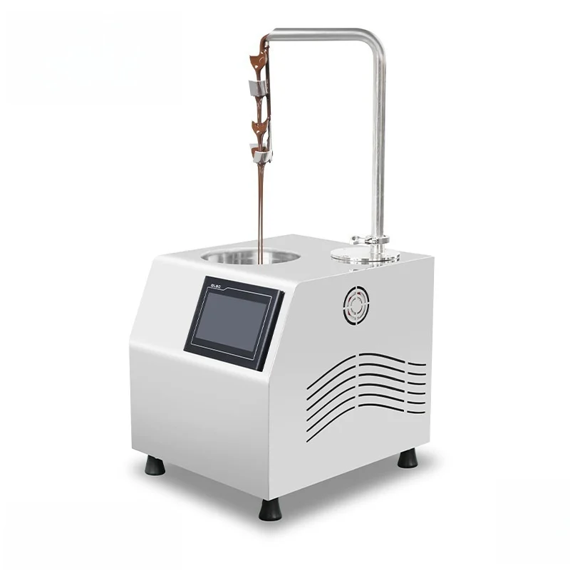 Portable Automatic Hot Chocolate Dispenser New Condition Small Chocolate Machinery Melting Pot Tempering Machine Food Processing